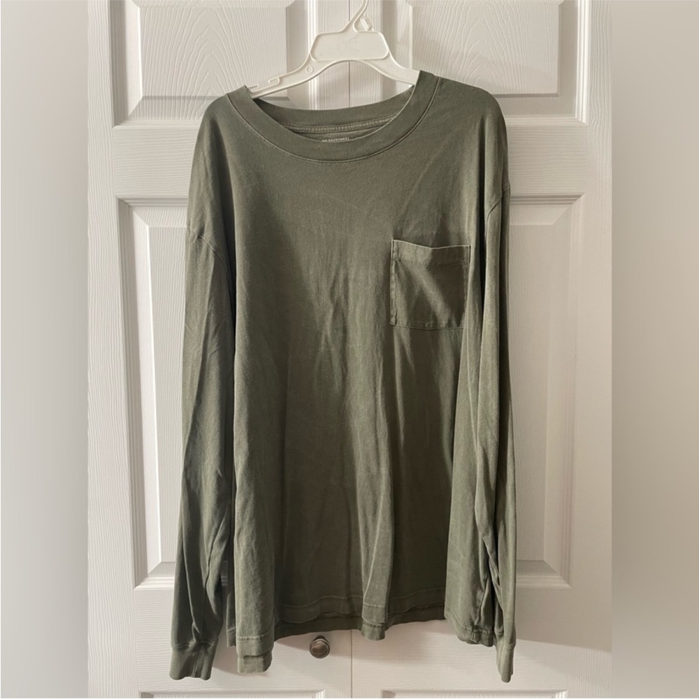 No Boundaries olive green long sleeve